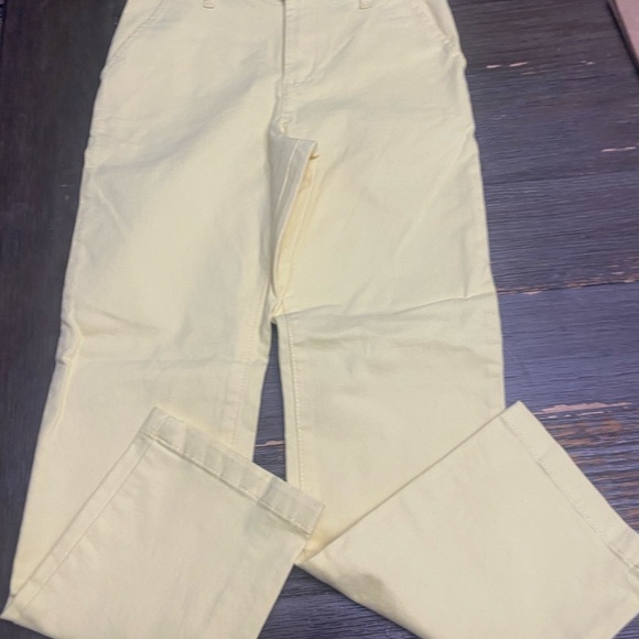 Gymboree Boys 8 Spring Celebrations Yellow Chino Pants NWT - Picture 2 of 5